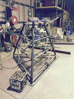 New Frame for Mast Extension 2